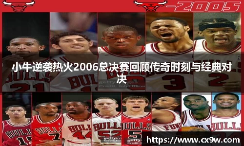 小牛逆袭热火2006总决赛回顾传奇时刻与经典对决